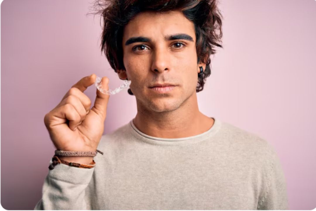 clear aligners with gum problems